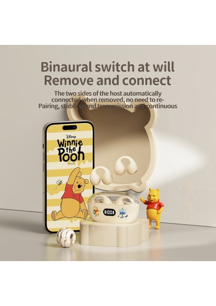 Orijinal Disney Kablosuz Bluetooth Kulaklık JS352 Tws Spor Gürültü Önleyici Oyun Kulaklığı Yüksek Ses Kalitesi 2023 Yeni (Yurt Dışından)