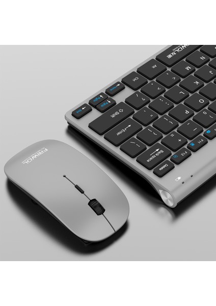 78 Tuşları Mekanik Klavye 4 Tuşları Fare Sessiz Kablosuz Klavye ve Fare Oyun Klavyesi Dizüstü Dizüstü Masaüstü Pc Tablet (Yurt Dışından) fırsatları