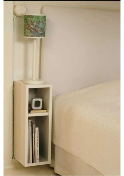 KOMODİN 2 RAFLI UÇAN KOMODİN - MDF- mo15
