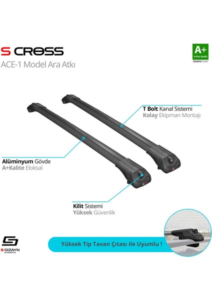 Great Wall Cannon 2019 Üzeri Ace-1 Model Siyah Ara Atkı A+ Kalite fiyatları