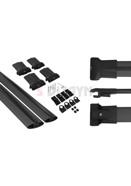 Dacia Duster 2010-2014 Fly Model Siyah Ara Atkı A+Kalite fırsatları