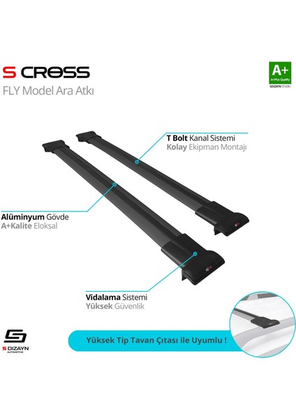 Nissan Navara 2016 Üzeri Fly Model Siyah Ara Atkı A+Kalite indirimleri