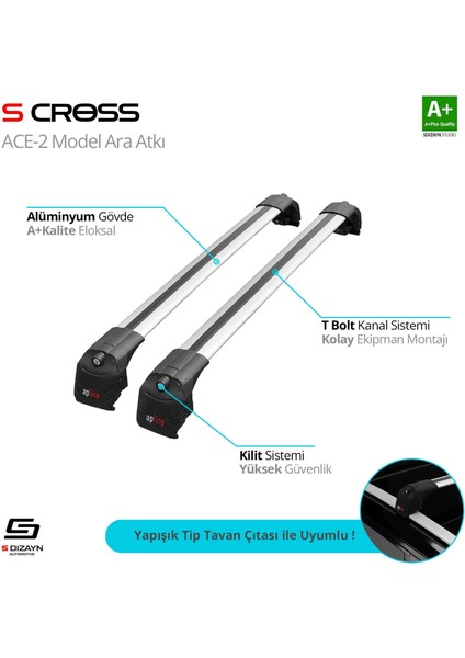 Genesis GV70 (Jk1) 2022 Üzeri Ace-2 Model Gri Ara Atkı A+ Kalite indirimleri