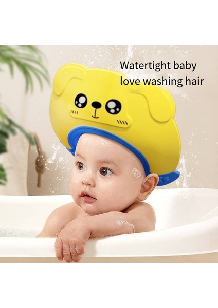 Çocuk Şampuanı Kapağı Bebek Şampuanı Kapağı Su Geçirmez Kulak Koruyucu Bebek Banyo Duş Başlığı Ayarlanabilir Çocuk Duş Başlığı (Yurt Dışından) fırsatları