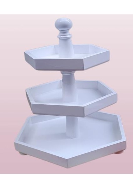 Dekoratif Sunumluk Kuruyemişlik Ahşap Mdf Parlak Beyaz fiyatları