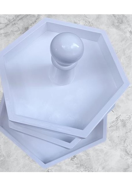 Dekoratif Sunumluk Kuruyemişlik Ahşap Mdf Parlak Beyaz modelleri