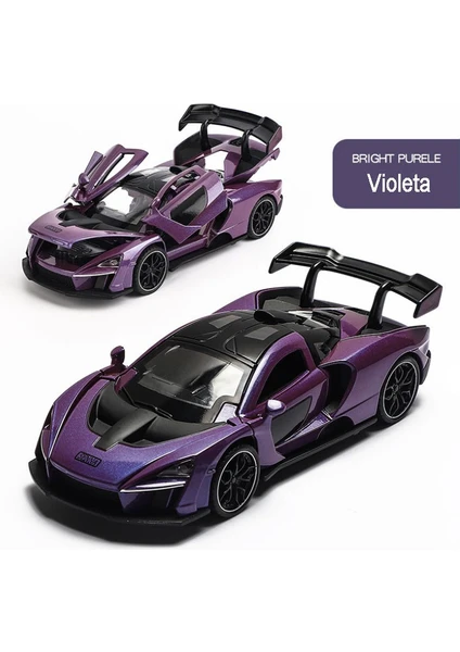 Mclaren-Senna 2018 132 Model Alaşım Araba Koleksiyonu (Yurt Dışından)