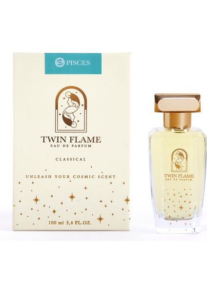 Balık Burcu Kadın Parfümü 100 ml - Twin Flame Klasik Serisi