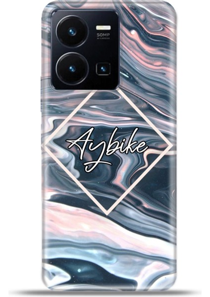 Vivo Y22S Kılıf Silikon Esnek Kamera Koruma Kişiye Özel Isim - Hipnoz