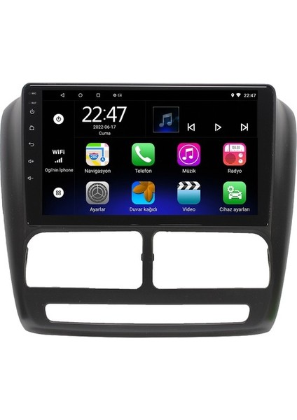 Fiat Doblo D3 Android 8gb Ram 128GB Rom 8 Çekirdek Carplay Navigasyon Multimedya