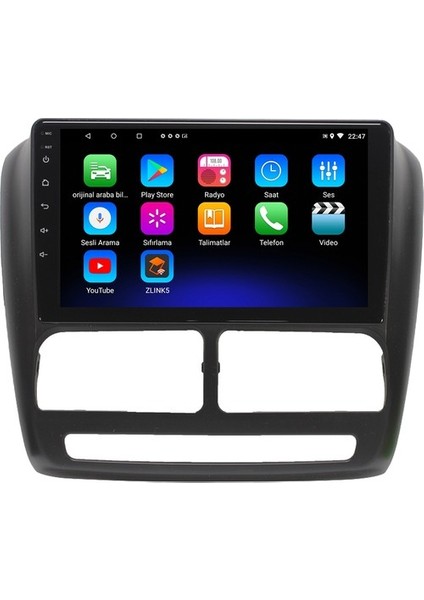 Fiat Doblo D3 Android 8gb Ram 128GB Rom 8 Çekirdek Carplay Navigasyon Multimedya