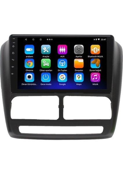 Fiat Doblo D3 Android 8gb Ram 128GB Rom 8 Çekirdek Carplay Navigasyon Multimedya