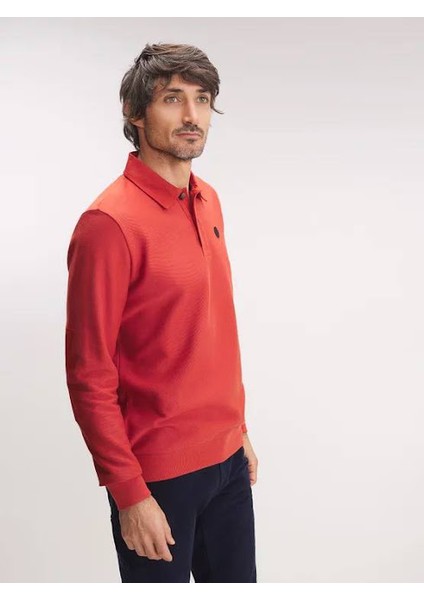 Erkek Uzun Kollu Polo Sweatshirt fırsatları
