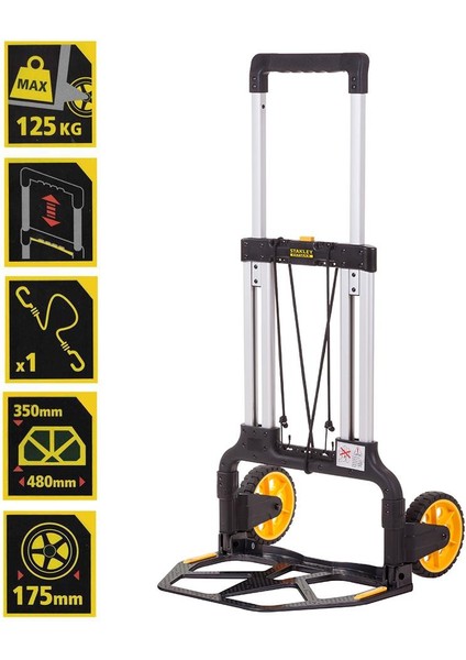 Fatmax FX706 125KG Profesyonel Katlanır El Arabası