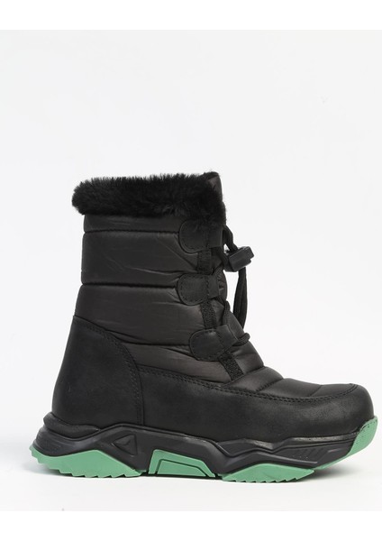Benetton® | BN-50047 - 3256 Siyah Yesil - Çocuk Bot