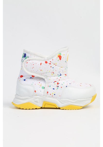 BN-50043 - 3256 Beyaz Sari - Çocuk Bot