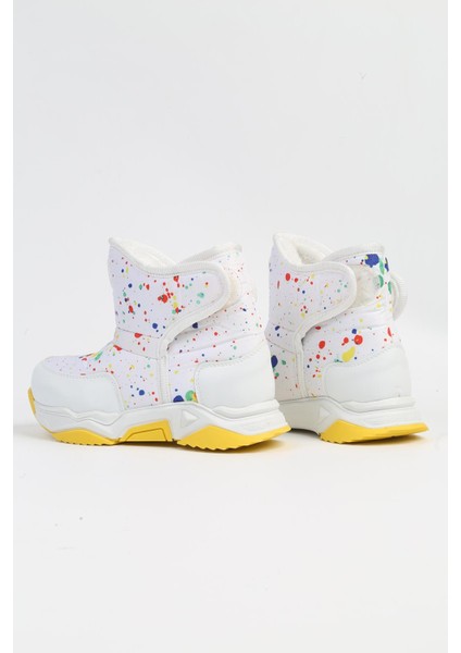 BN-50043 - 3256 Beyaz Sari - Çocuk Bot modelleri