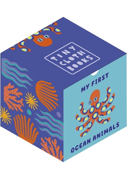 Tiny Cloth Book - My First Ocean Animals