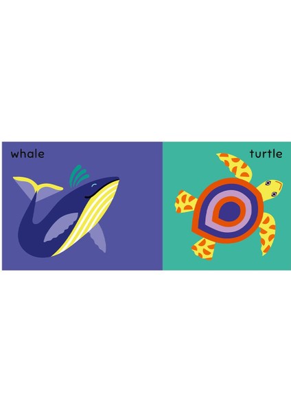Tiny Cloth Book - My First Ocean Animals