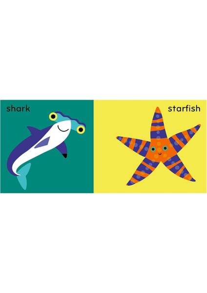Tiny Cloth Book - My First Ocean Animals