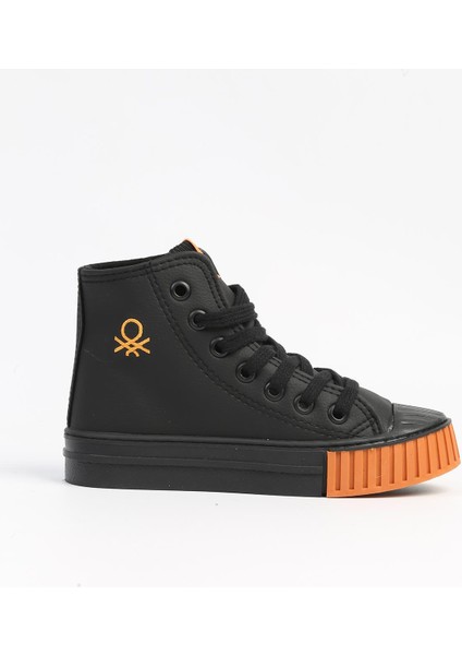 BN-30560 - 3114 Siyah Turuncu - Çocuk Spor Ayakkabı