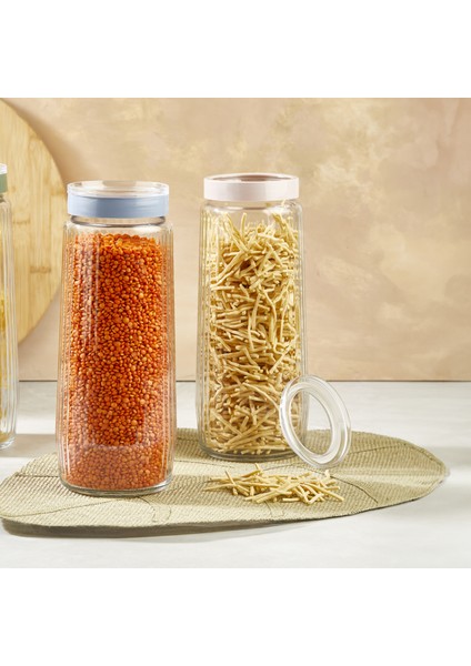 Rigel 3 Adet Cam Kavanoz 1500 ml