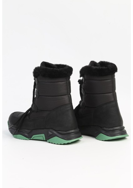 Benetton® | BN-50047 - 3256 Siyah Yesil - Çocuk Bot modelleri