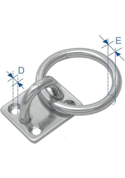 Spare Pad W/eye Rıng Staınless Stell Dıam 6