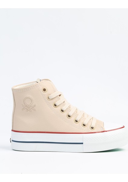 BN-31123 - 3114 Bej - Kadın Spor Ayakkabı