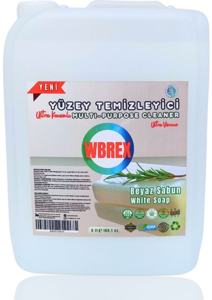 Kıvamlı Yüzey Temizleyici Parke Ahşap ve Tüm Yüzeyler -Beyaz Sabun Kokusu-5 lt fiyatları