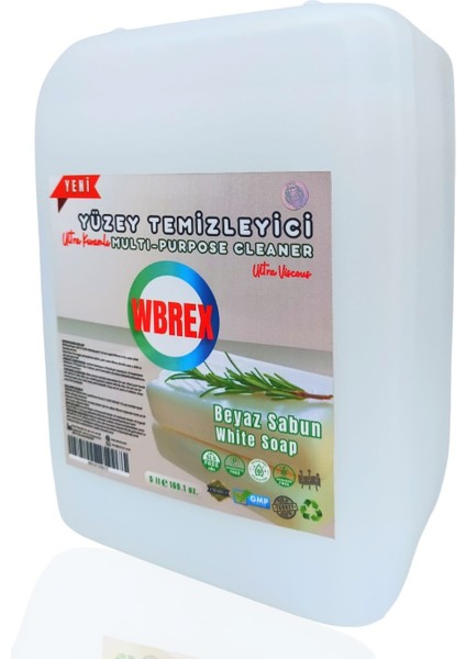 Kıvamlı Yüzey Temizleyici Parke Ahşap ve Tüm Yüzeyler -Beyaz Sabun Kokusu-5 lt modelleri