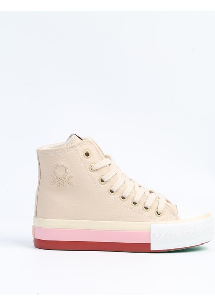 BN-31120 - 3114 Bej - Kadın Spor Ayakkabı