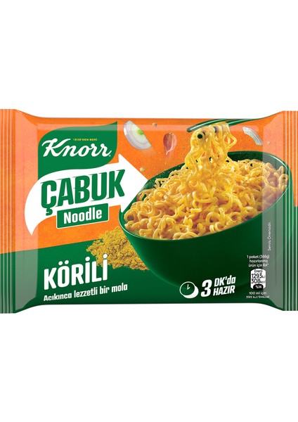 Çabuk Noodle Körili 66 gr