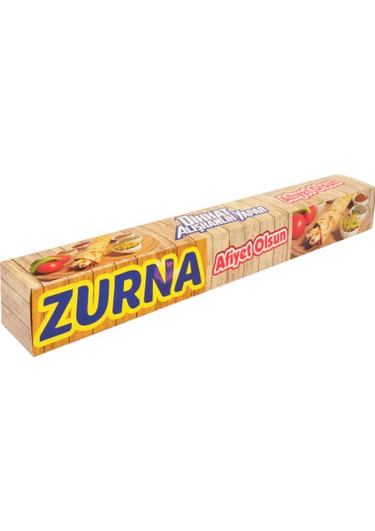 Zurna Dürüm Kutusu 40 cm 5X5X40 cm Krome Karton Baskılı Ambalaj fiyatları