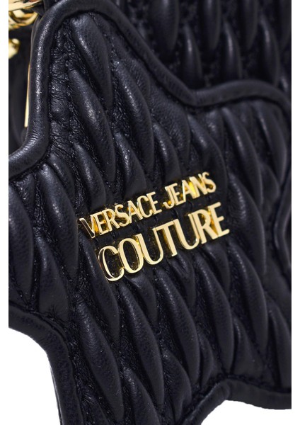 Versace Jeans Couture Doku Detaylı Kadın Omuz Çantası