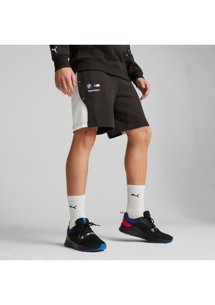 Erkek Puma Black Puma Bmw Mms Sweat Shorts Siyah Erkek Şort