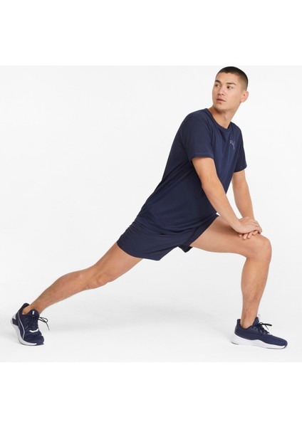 Erkek Black Puma Active Tee Peacoat Erkek Mavi T-Shirt modelleri