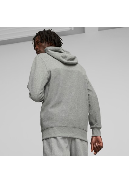 Erkek Medium Gray Heather Puma Bmw Mms HDD Sweat Jacket Gri Erkek Fermuarlı Sweatshirt fiyatları