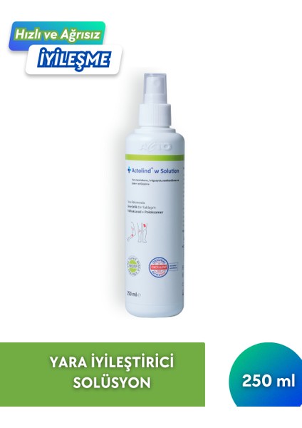 Actolınd® W Solutıon 250 ml | Yara Iyileştirme Solüsyonu