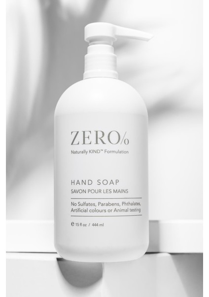 Zero/o Naturally Kind Hand Soap 444 ml 15 Fl Oz