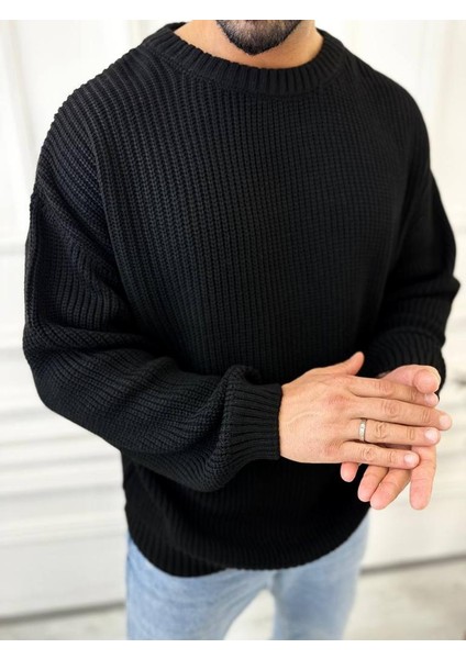 Kazak Oversize Çift Kat Örme Naturel Pamuk Bol Kesim Tüylenmeyen Salaş Triko Kazak fiyatları