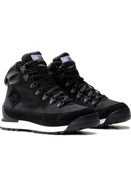 W Back To Berkeley Iv Textile Wp Kadın Trekking Bot ve Ayakkabısı NF0A8179KY41 Siyah modelleri