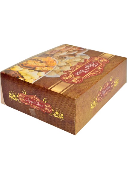 Kuru Pasta Kutusu 100'lü Paket Krome Karton Baskılı Ambalaj fiyatları