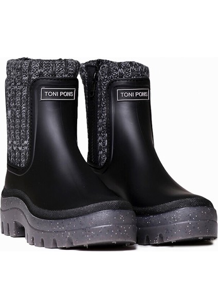 Toni Pons Kadın Yağmur Botu Camos Toni Pons Rain Ankle Boot In Negre (Black)