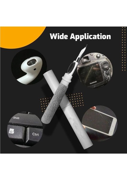 Kulaklık Temizleme Kalemi Kiti Temizleme Fırçasıkablosuz Kulaklık Temizleme Fırçası Için * 2 (Yurt Dışından) indirimleri