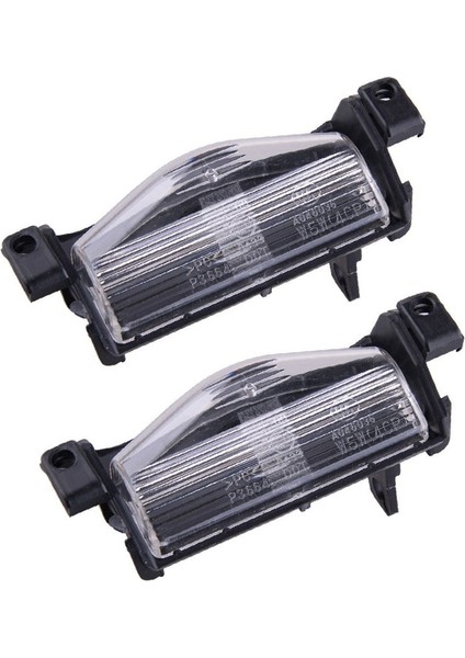 2 Adet Araba Plaka Lambası Shell Kapak Mazda 2 3 M2 M3 2011-2013 BP4K-51-274 BBM4-51-274 BS1E-51-274 (Yurt Dışından)