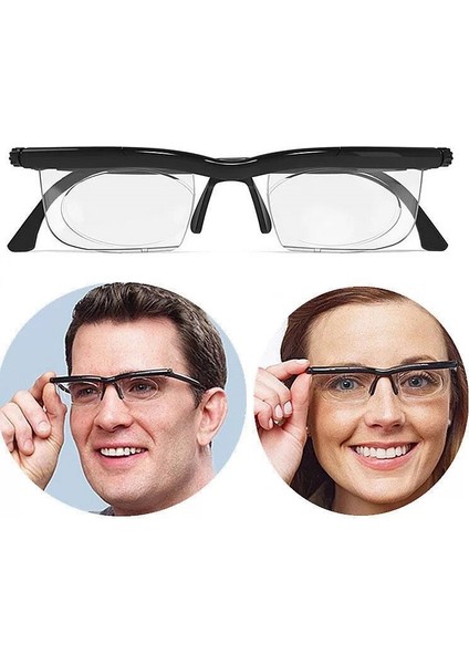 Dial Vision Ayarlanabilir Reçeteli Gözlük 3 Adet (Yurt Dışından)