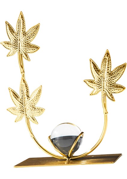 Yapraklar Heykeli Masaüstü Süsleme Yaprak Heykel Oturma Odası Masa Centerpieces Ev Üzüm Yaprağı (Yurt Dışından)