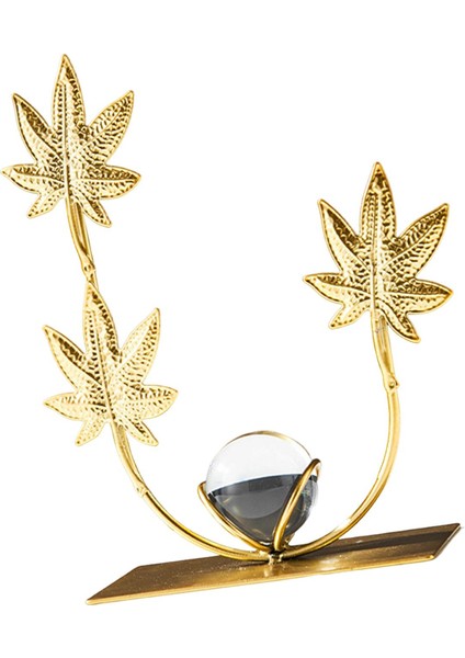 Yapraklar Heykeli Masaüstü Süsleme Yaprak Heykel Oturma Odası Masa Centerpieces Ev Üzüm Yaprağı (Yurt Dışından) fiyatları