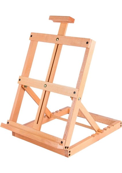 Wooden H Frame Studio Şövale Çılar Beechwood (Yurt Dışından)